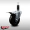 Service Caster 4'' SS Soft Rubber Swivel 1-1/8'' Expanding Stem Caster Total Lock Brake SCC-SSEXTTL20S414-SRS-118 - alternate 3